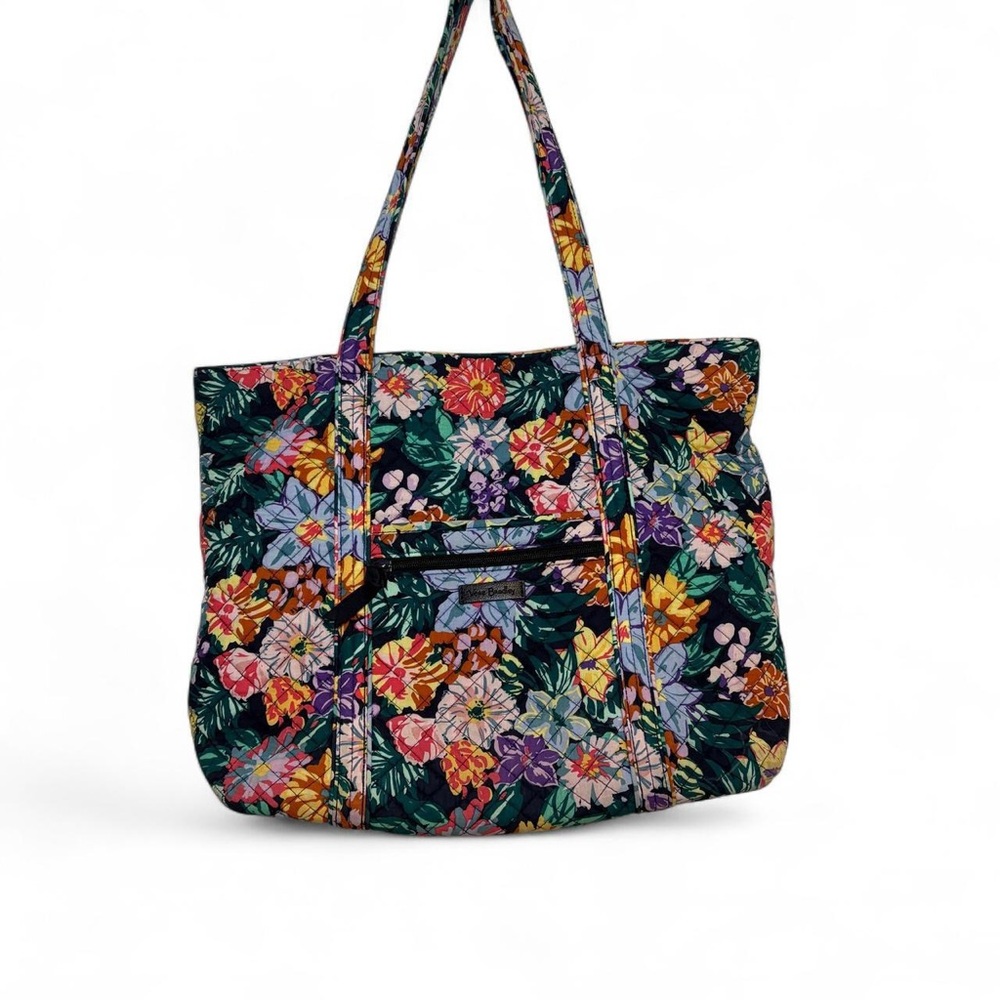 Vera Bradley Miller Travel Bag in "Happy Blooms" pattern